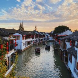 상하이주가각수향마을투어+예원야경+황푸강유람선야경