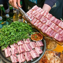 韓国女子おすすめ！
ミナリ料理が美味しいお店