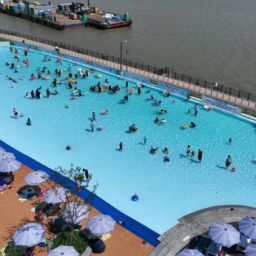 楊花漢江公園 水遊び場