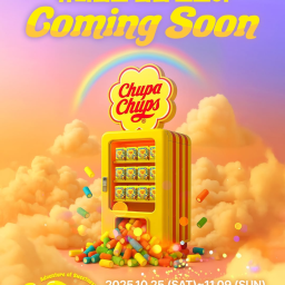 チュッパチャプス x メントス ポップアップ🍭 Thumbnail