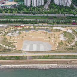 蚕室漢江公園 水遊び場