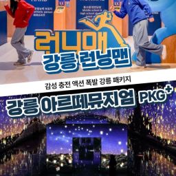 [강릉] 런닝맨(90분)+아르떼뮤지엄 강릉 입장권