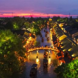 [NOL단독! 점도덕 무료증정]수향마을 복원고진(나룻배체험)+야경투어