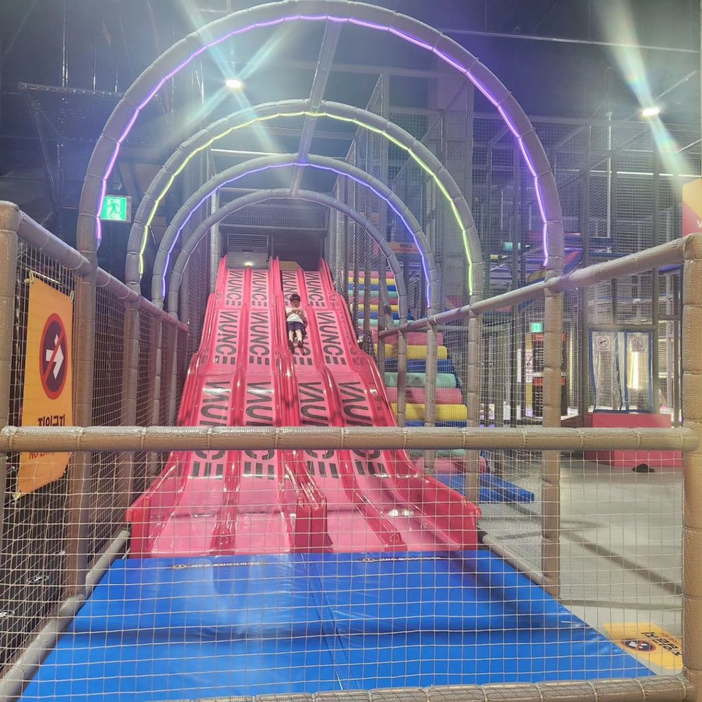 濟州 VAUNCE SUPER PARK Jeju 真實室內滑梯與活動區