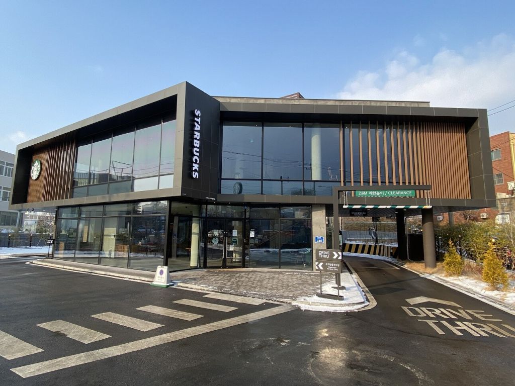 광주 지산DT점 외관, 폐점한 지산유원지입구점과는 다른 지점