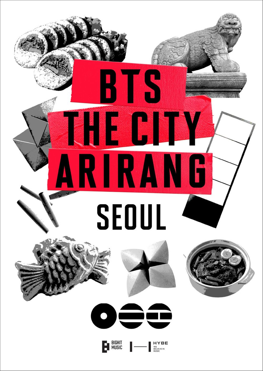 BTS THE CITY ARIRANG 서울 공식 사전 프로모션 비주얼