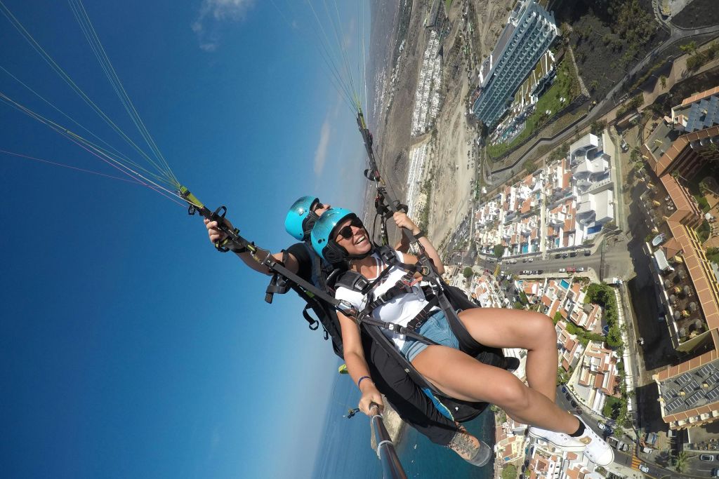 Volando voy (en parepente) en Tenerife