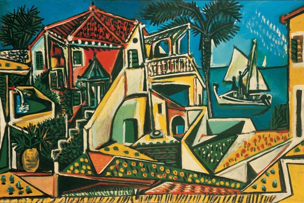 Pablo Picasso Mittelmeerlandschaft, 1952