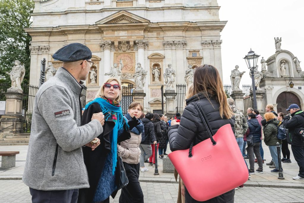 크라쿠프의 거리와 광장