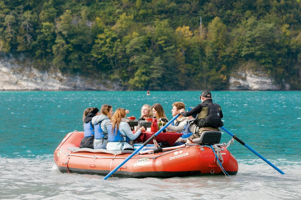 인터라켄에서 즐기는 초콜릿 퐁듀