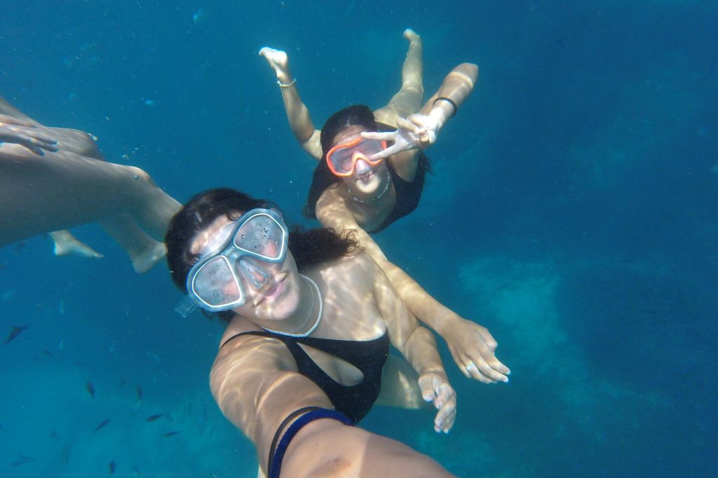 아름다운 바다의 깊이