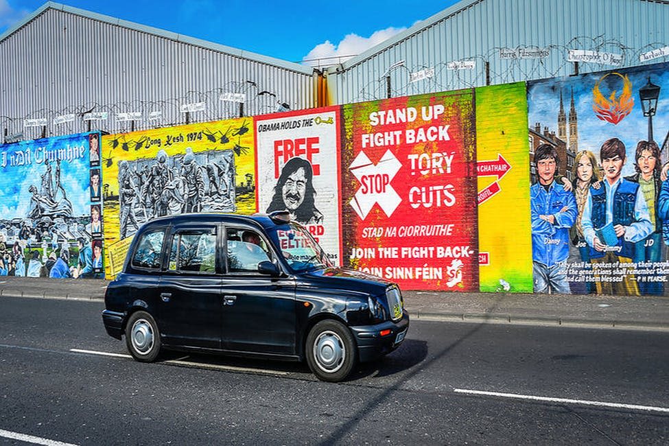 벨파스트 블랙 택시 투어