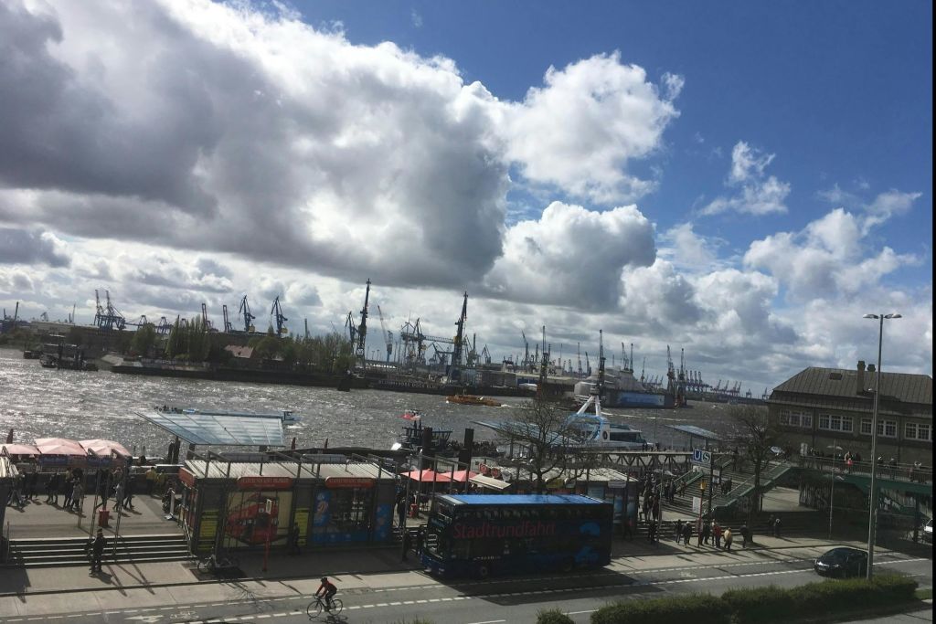 함부르크 항구 랜둥스브뤼켄 투어