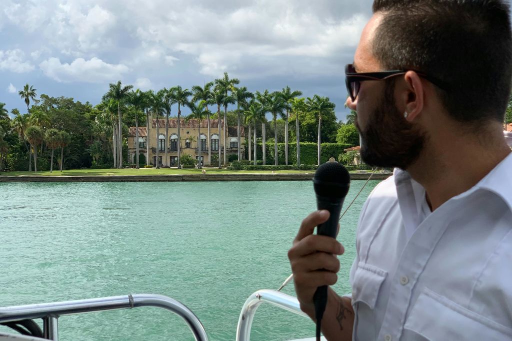 마이애미 비스케인 베이의 풍부하고 유명한 주택