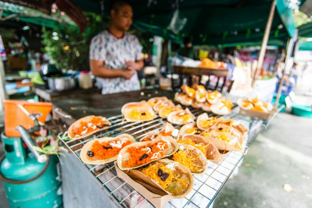 태국식 바삭한 팬케이크!