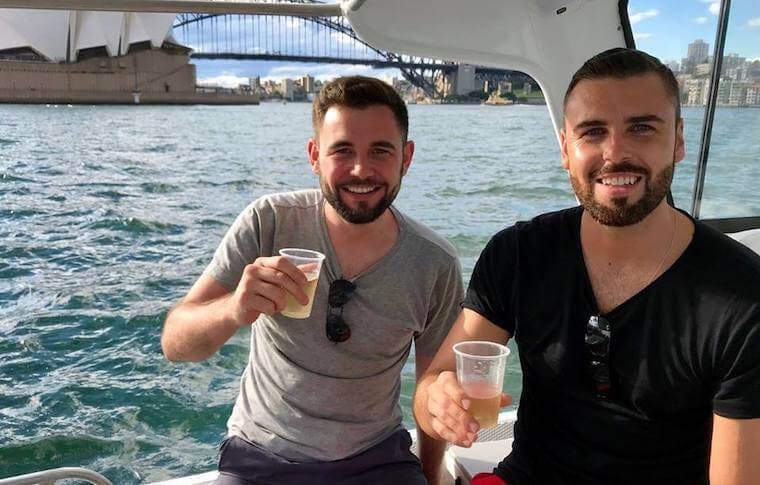 선박에 탑승한 게스트