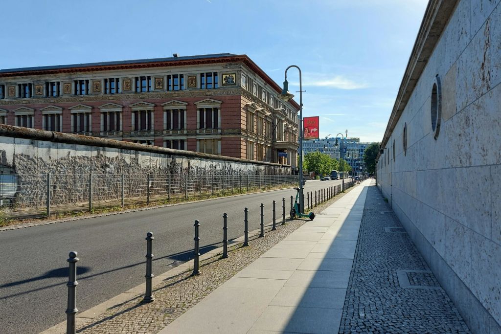 Eines der letzten Mauerstücke