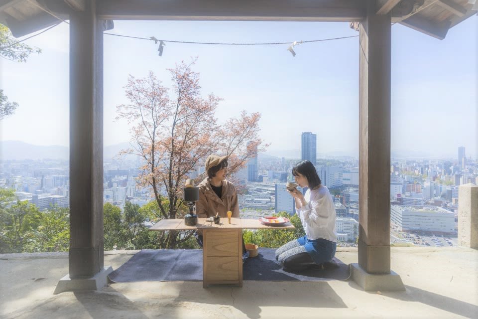 히로시마 오전 하이킹 투어 & 야외 다도 체험