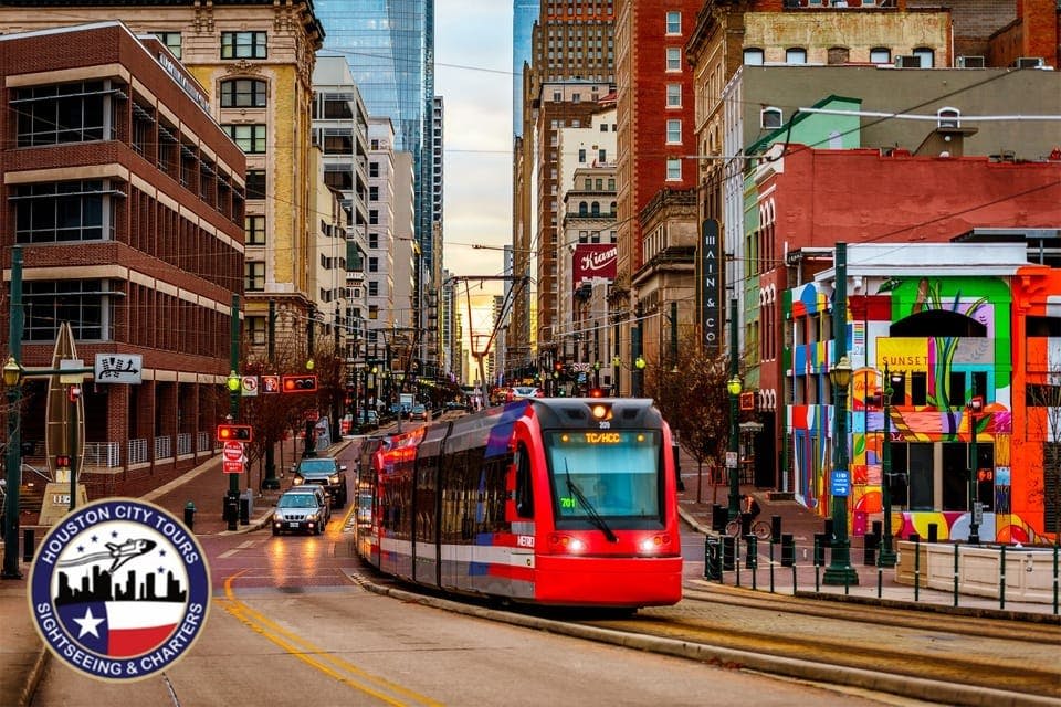 휴스턴: 가이드와 함께하는 오픈탑 더블데커 버스 투어