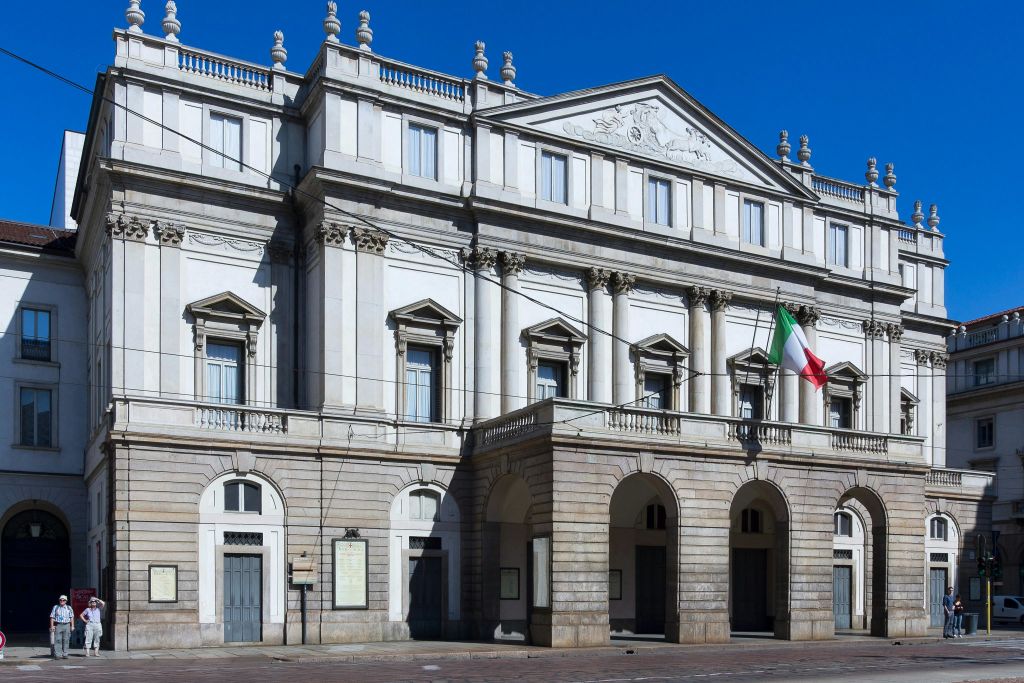 라스칼라 오페라 하우스 파사드