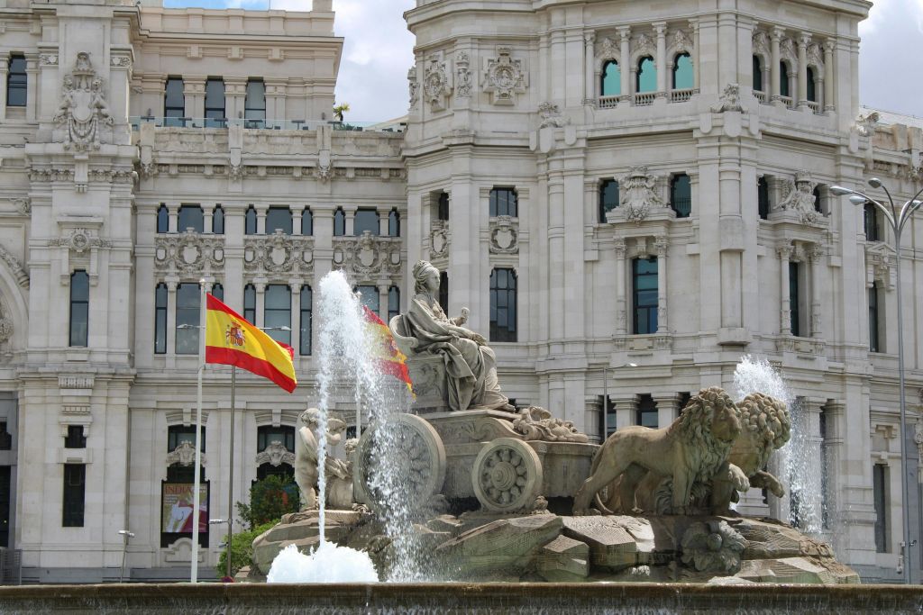 마드리드 사이벨레 분수