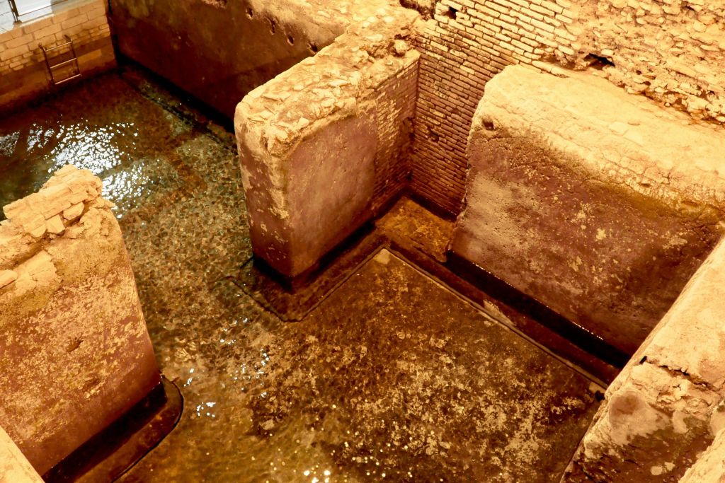 비쿠스 카프라리우스 (Vicus Caprarius) 의 지하수