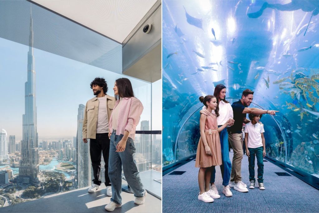 두바이 수족관 + 스카이뷰 콤보