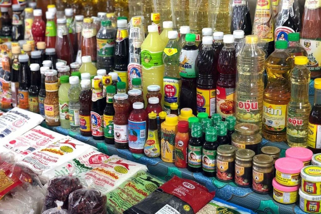 태국 음식 요리에 꼭 필요한 식재료.