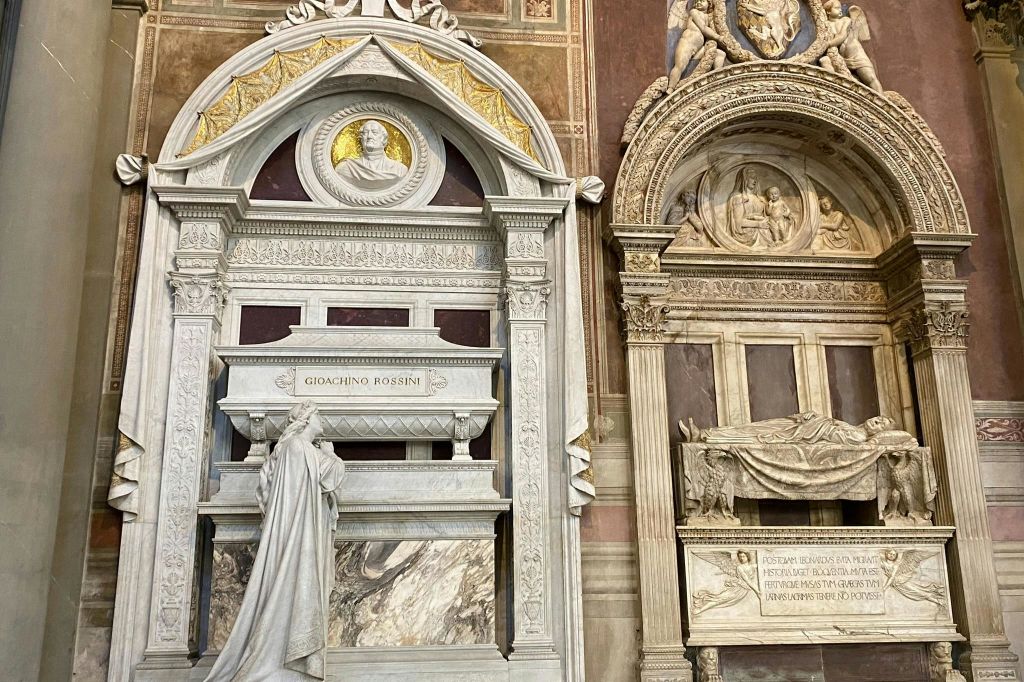 Interior of the Basilica of Santa Croce