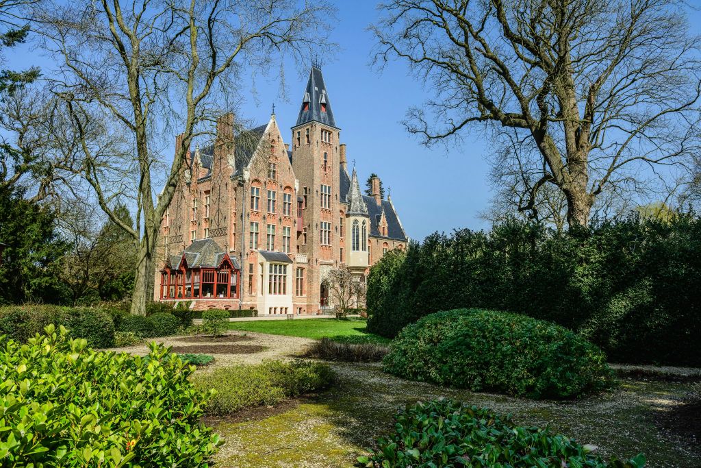 정원에서 바라본 풍경.