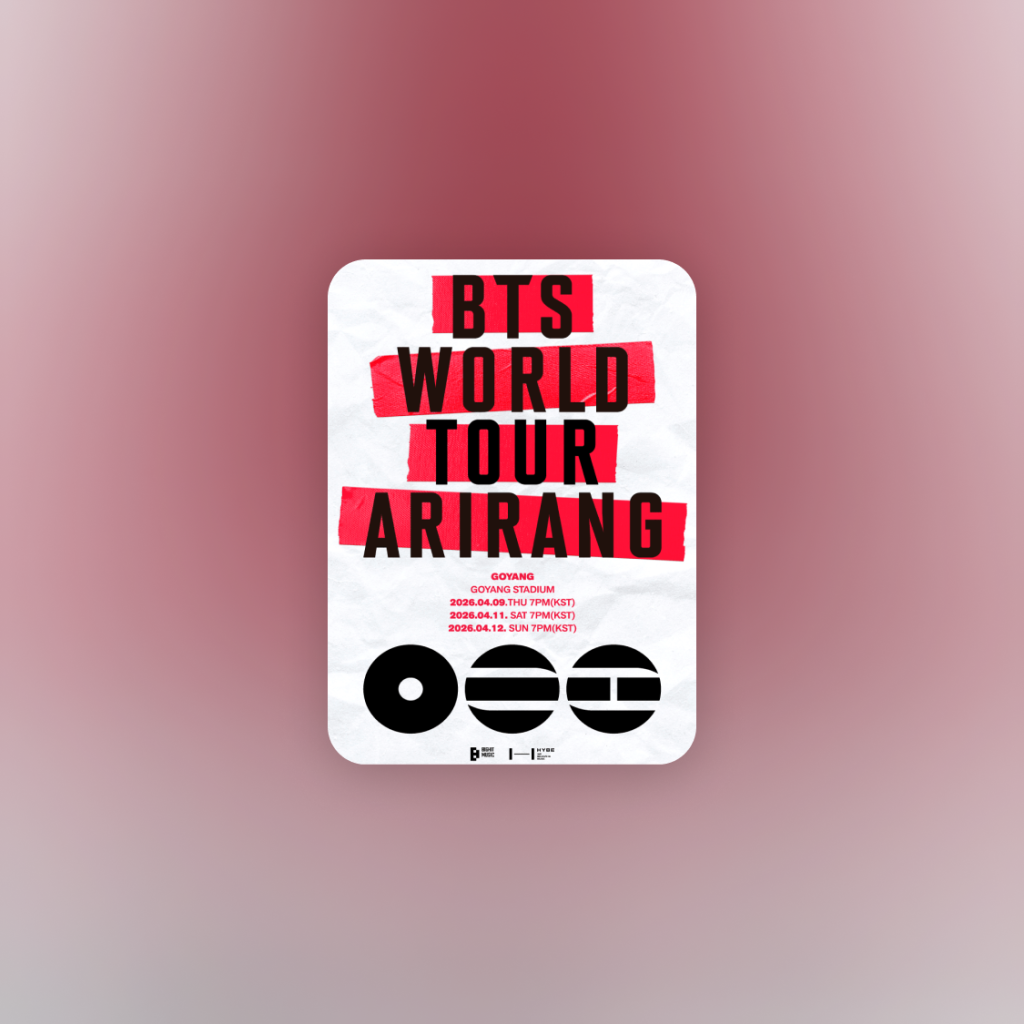BTS WORLD TOUR 'ARIRANG' IN GOYANG 開催情報まとめ | NOL World