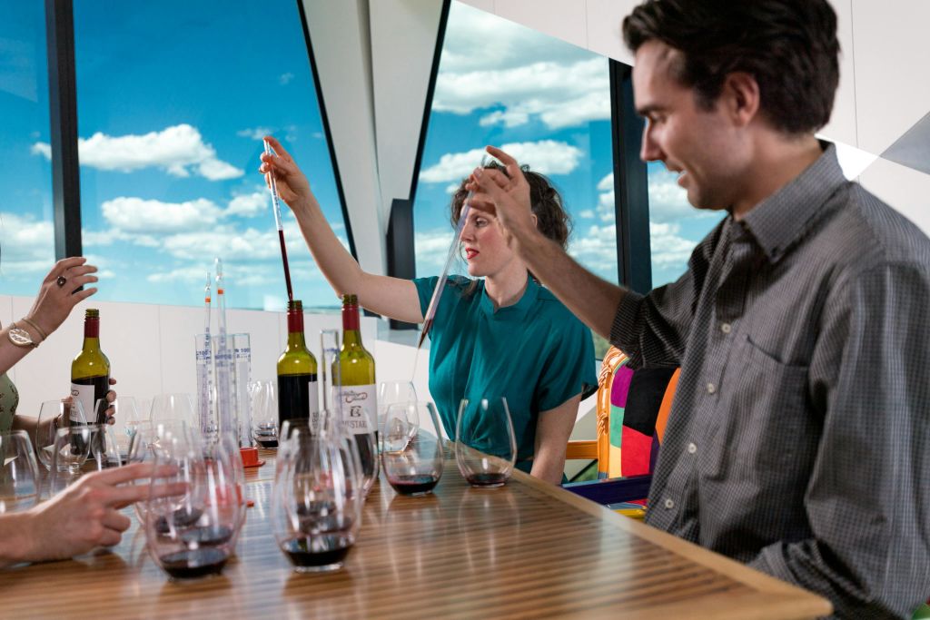 블렌딩 벤치 즐기기