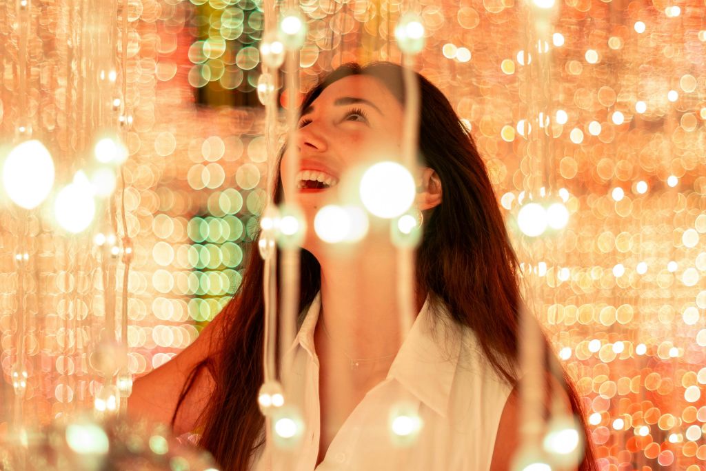 도시에서 가장 큰 인피니티 룸.