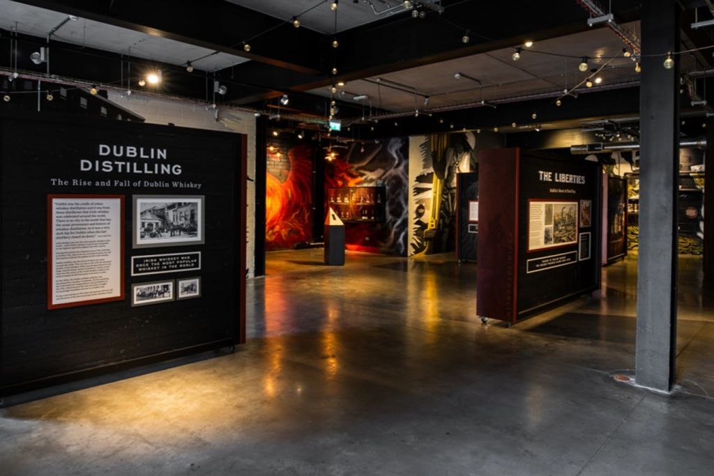 Teeling Whiskey Distillery에서 투어가 시작되는 곳