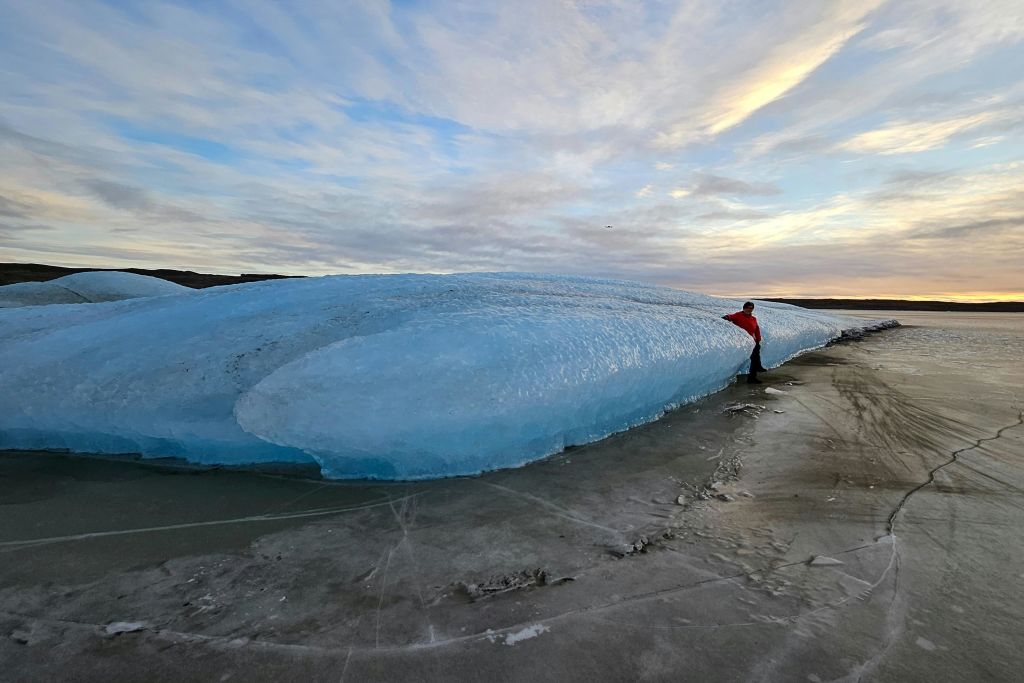 하이나버그슬론의 아름다운 빙산