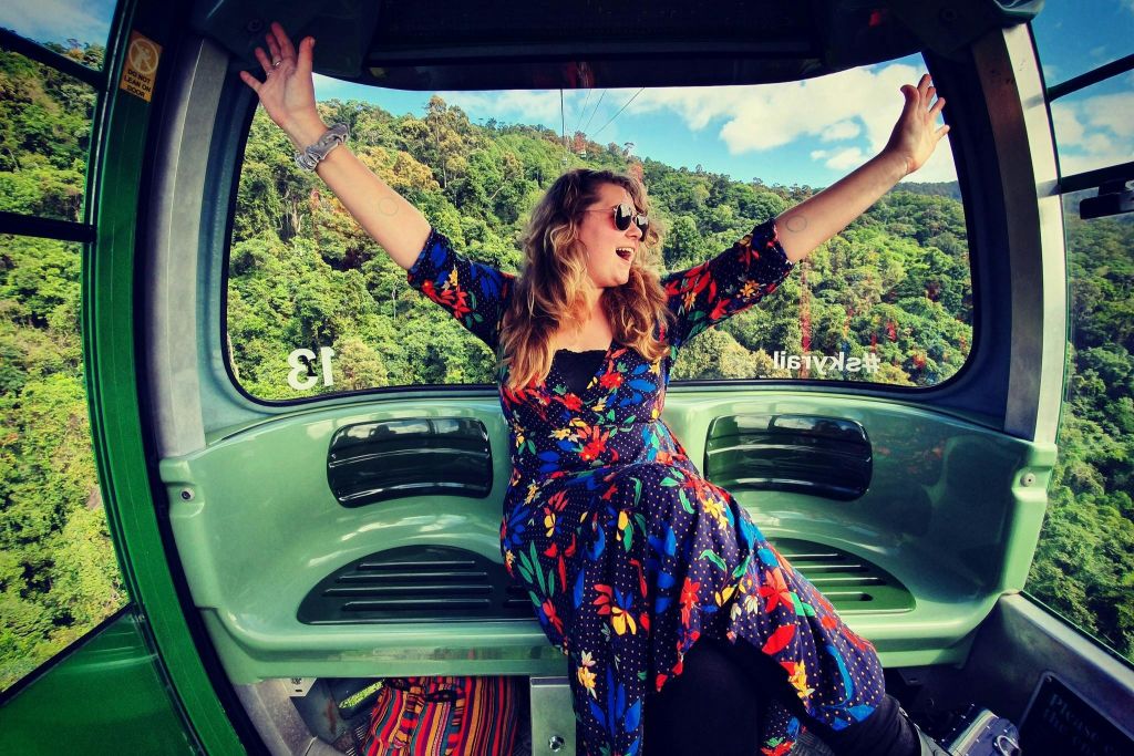 스카이레일 레인포레스트 케이블웨이 인바운드 반환