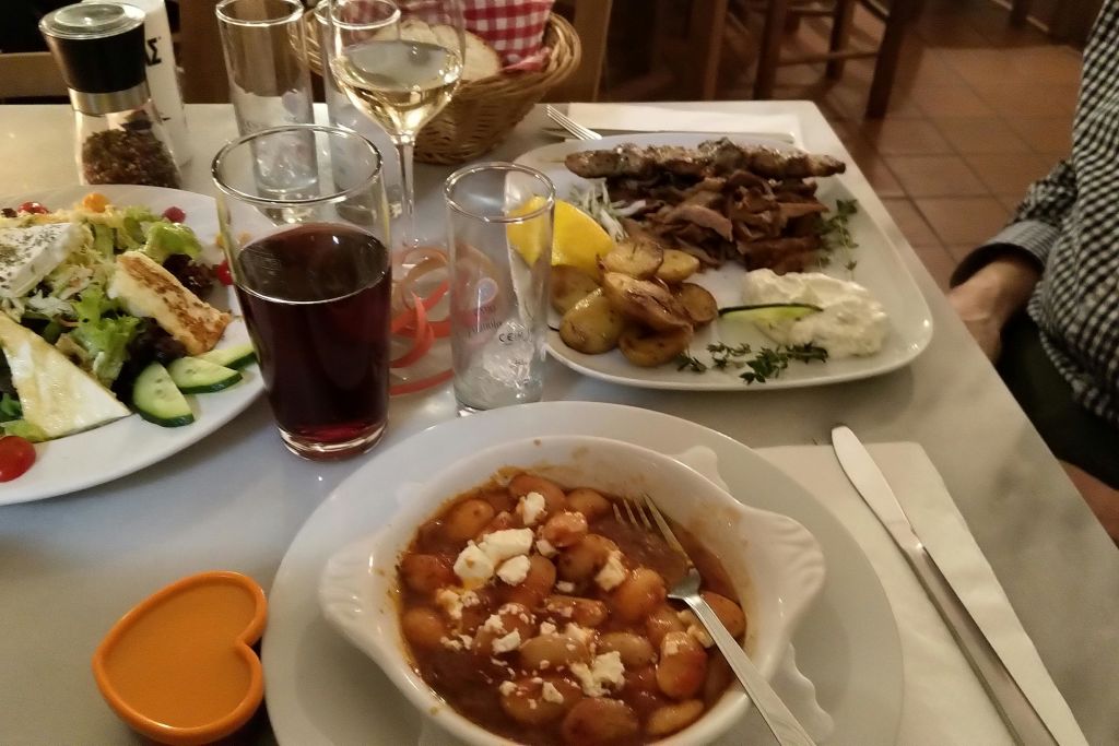 점심 식사 옵션