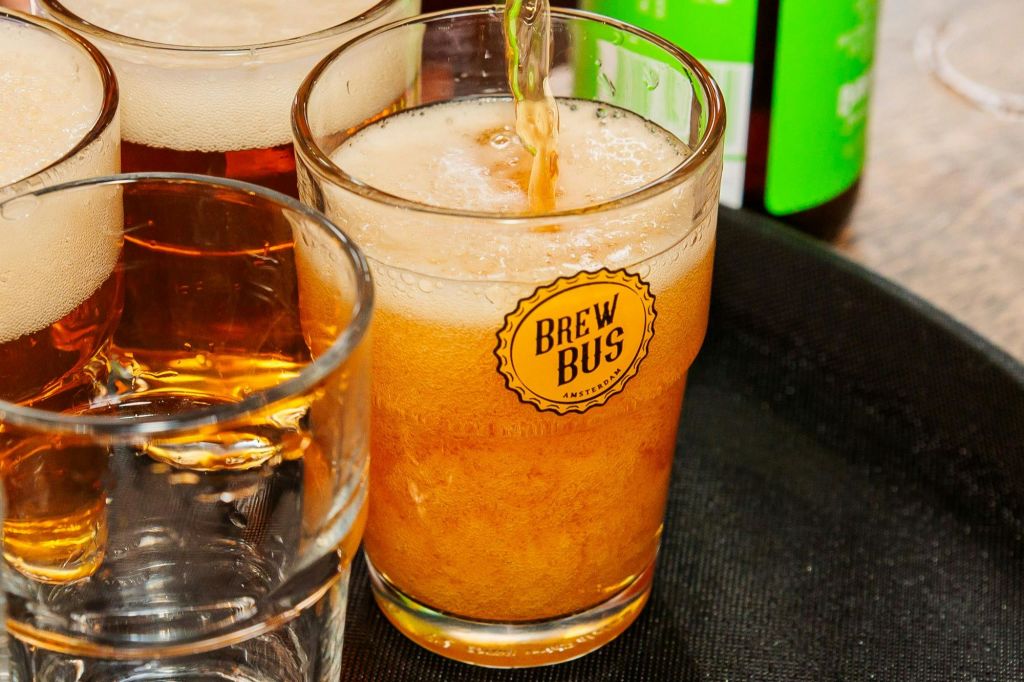 암스테르담 맥주 시음, 양조장 투어, 암스테르담 버스