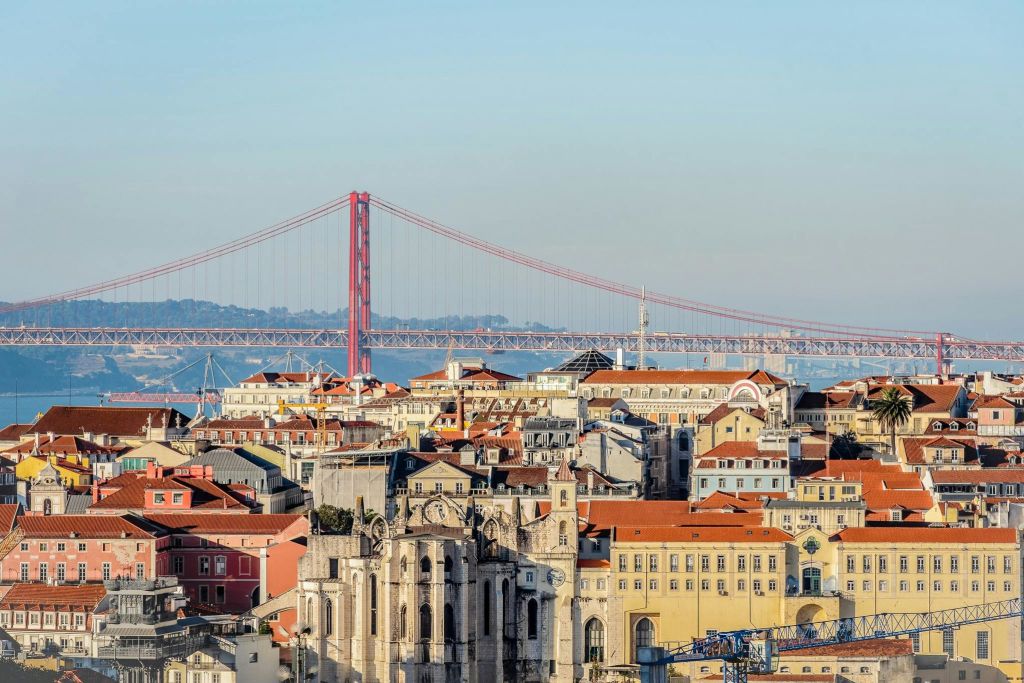 그라사 전망대에서 리스본 전망 감상하기