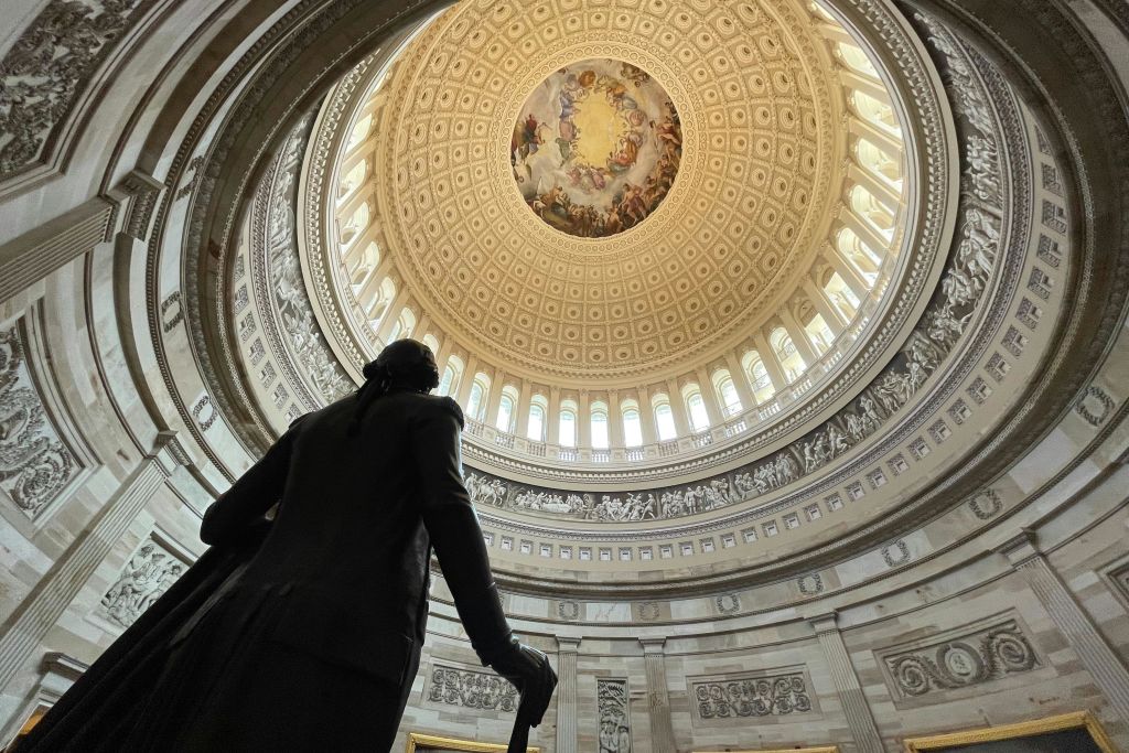로툰다 의사당 내부