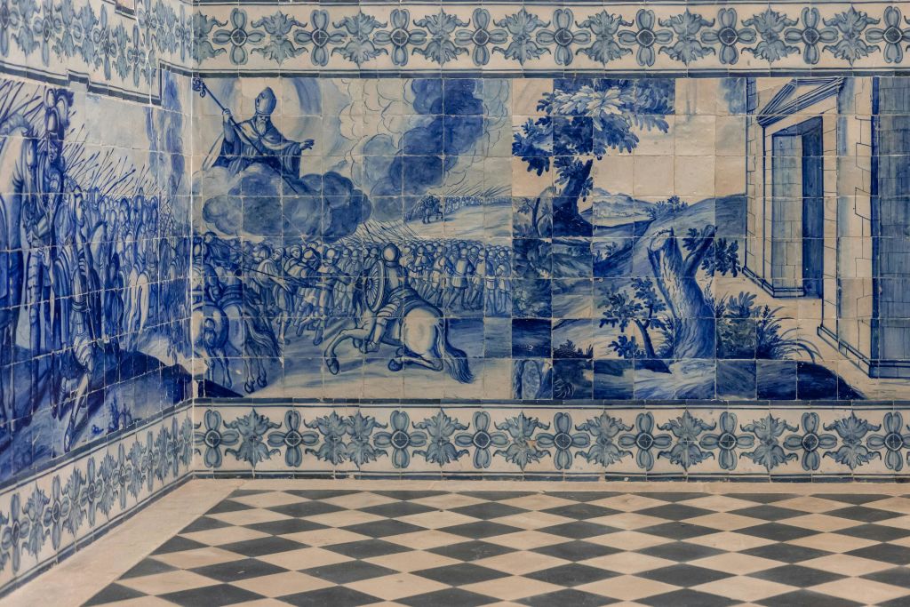 Igreja da Graça의 Azulejos