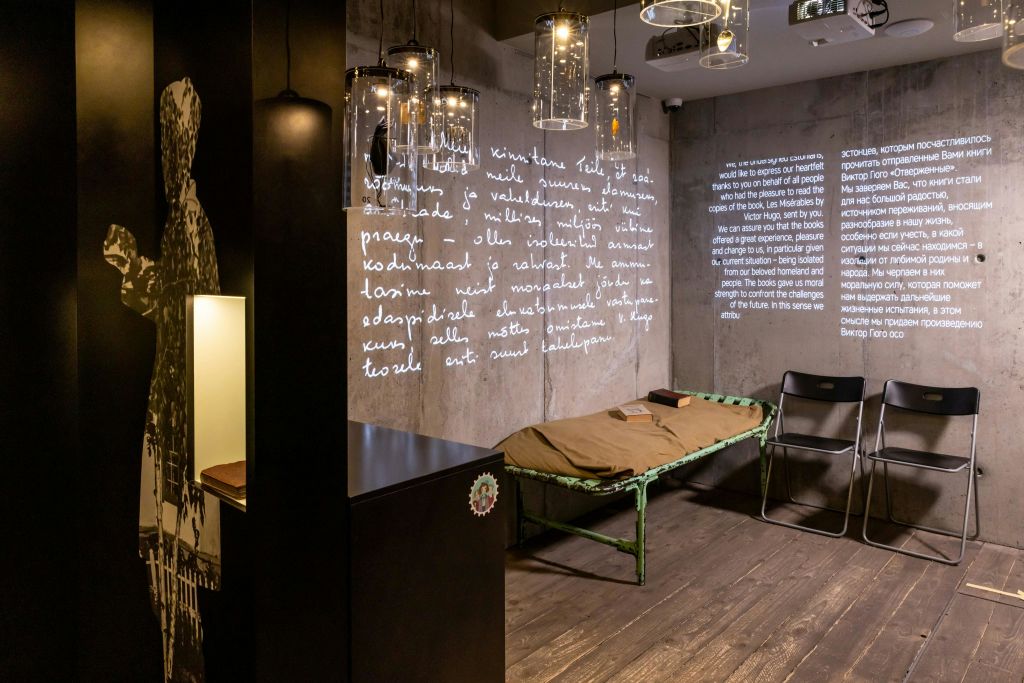 "국경없는 자유" 전시회 전경