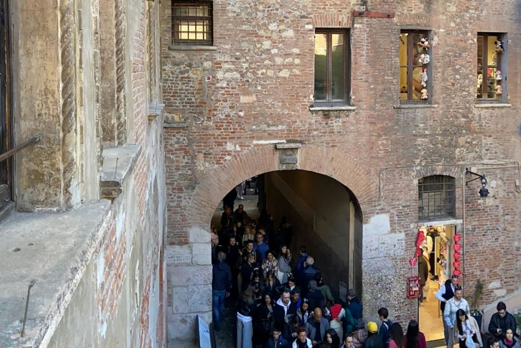 줄리엣의 집에서 바라본 풍경