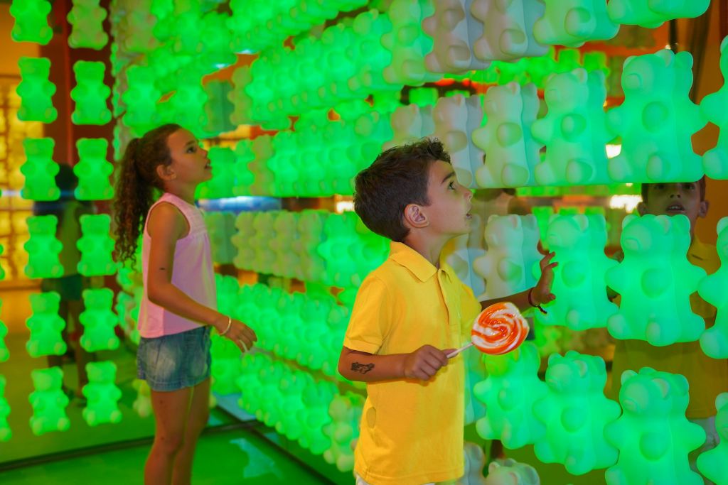 모든 감각을 자극하는 10개의 주제별 방.