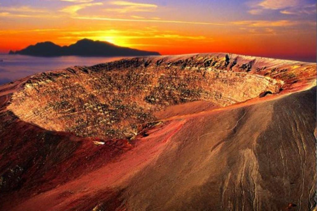 일몰 감상 - 베수비오