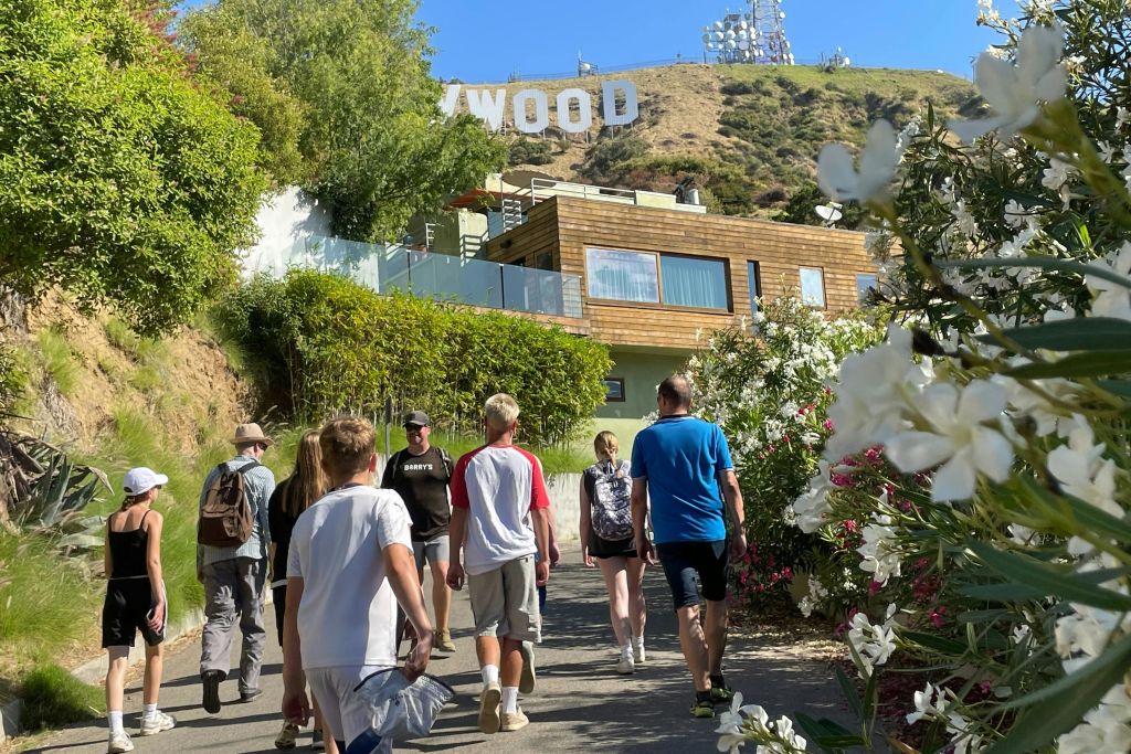 할리우드힐스의 럭셔리 숙소