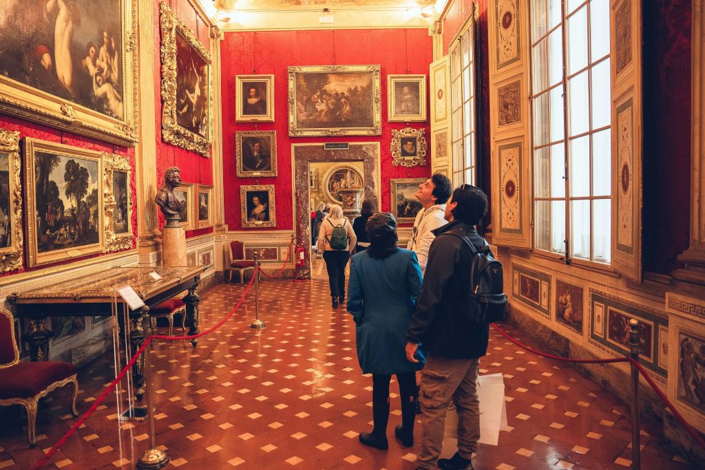 팔라티나 갤러리 박물관 가이드 투어