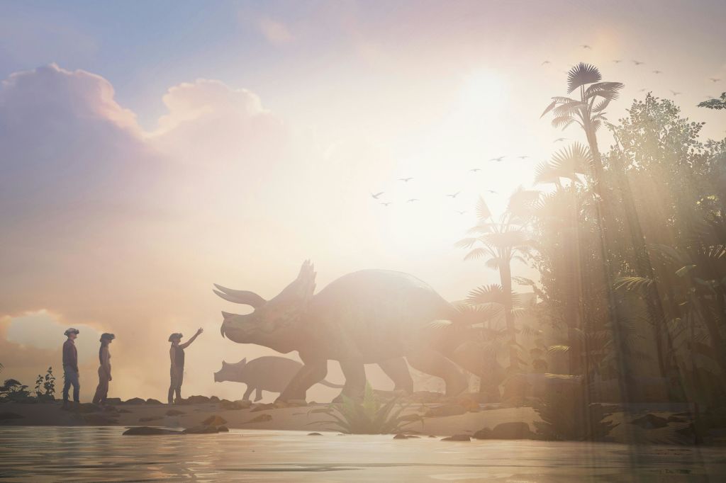 백악기, 6,700만 년 전