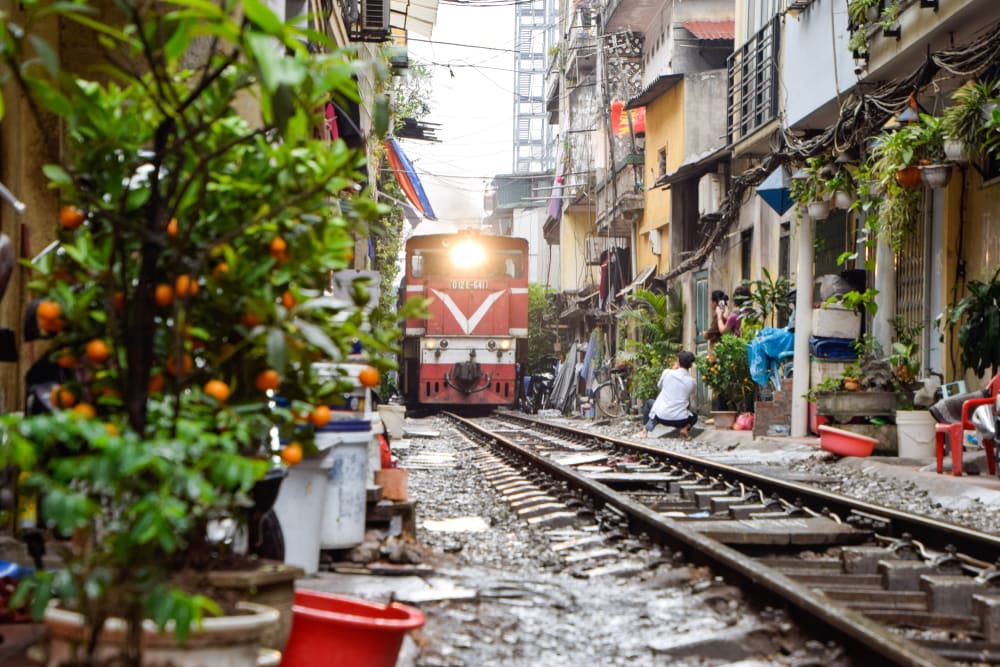 Hanoi Street Train