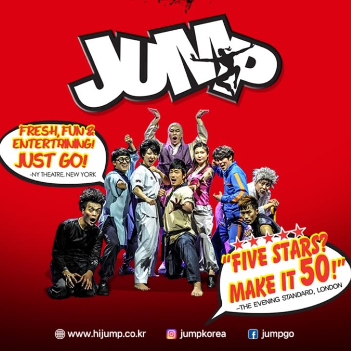 [Seoul] Comic Martial arts Performance JUMP Show Ticket